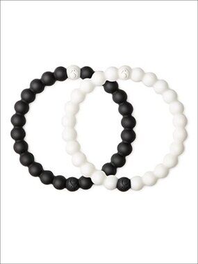 Silicone Beaded Stretch Bracelet Set Slide-On Stackable Bracelets
